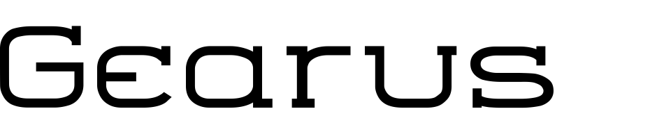 Gearus Serif Bold Schrift Herunterladen Kostenlos